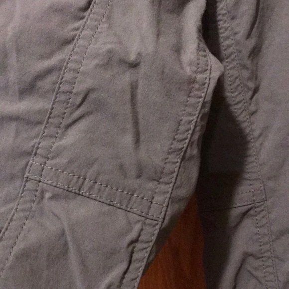 LL Bean Comfort Trail Pants Capri Crop size 12 x 22” Adjustable inner waist EUC - Picture 8 of 15